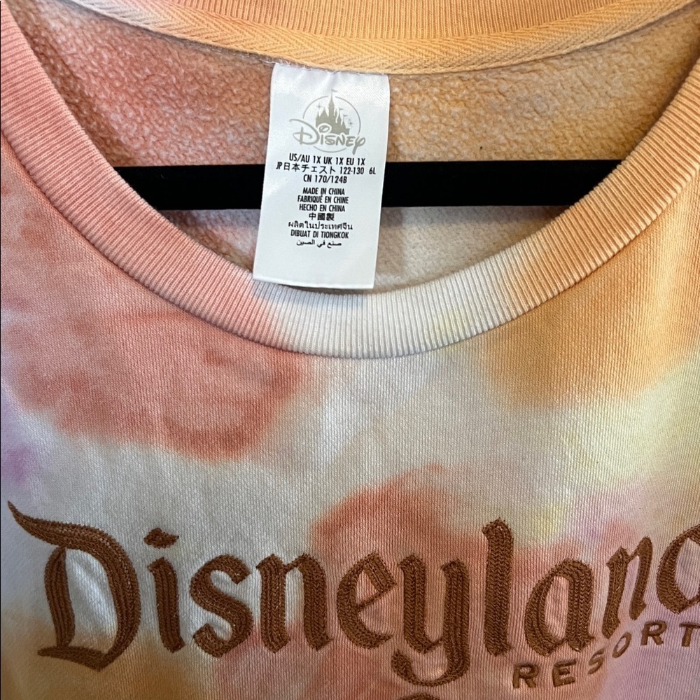 Disney Pastel Tie-Dye Sweatshirt - Picture 2 of 6